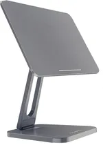 Suporte Quanta Magnetic QTSMI12 para iPad de Até 12,9" - Prata