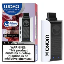 Vaper Descartável Waka Sopro PA10000 5% Nicotina 10000 Puffs - Grape Apple