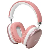 Fone de Ouvido Sem Fio Satellite AE-9036 - Rosa/Branco