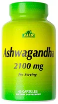 Alfa Vitamins Ashwagandha 2100MG (60 Capsulas)