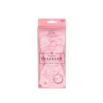 Spa Solutions Plush Headband - Pink