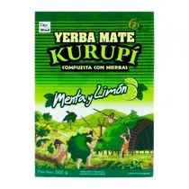 Erva Mate Kurupi Menta e Limão 500G