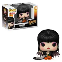 Funko Pop Elvira Mistress Of The Dark Elvira W/Pumpkins 94