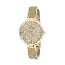 Relógio Analógico Feminino Daniel Klein Premium DK12088-2 - Dourado