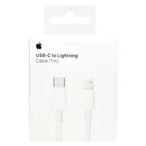 Cable Apple MX0K2ZM/A - USB-C/Lightning - 1 Metros - Blanco
