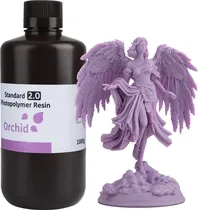 Resina Photopolymer para Impressora 3D Elegoo V2.0 Standard 1KG - Orchid