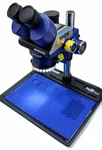 Microscopio Trinocular MOS300-Imatair Mechanic Azul