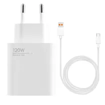 Xiaomi Charger Source Carregador Rápido USB-A 120W MDY-13-Eg c/Cabo - Branco