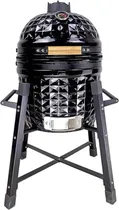 Churrasqueira de Cerâmica Auplex Kamado Ceramic Grill 15" - Preto