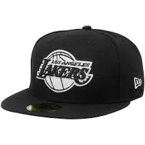 New Era Kepis Los Angeles-Lakers Nba 59FIFTY 1/4 Black/White