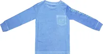 Outlet Camiseta Manga Longa Vineyard Vines Kids 3V012807 Masculina - Azul Ceu