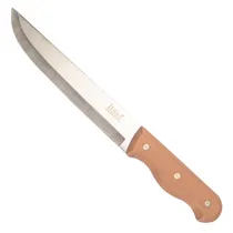 Faca Bass Aço Inoxidável Cabo Madeira 30CM