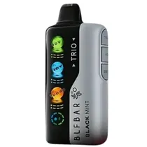 Vaper Descartável Elfbar Trio 40000PUFFS - Black Mint