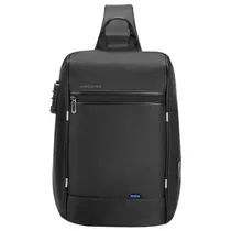 Mochila Cruzada Kingsons A-KS3165W-1 - Preto