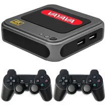 Console Vayava Game Box G7 64GB 4K Ultra HD com 2 Controles - Cinza