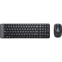 Kit Teclado + Mouse Sem Fio Logitech MK220 Espanhol