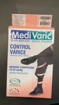 Servisalud Medias Medicadas Control de Varice, Rodilla Gris L Plastico s/C