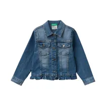 Chaqueta Jeans Infantil Benetton 2XA2GN013 901
