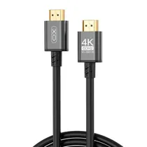 Cabo Xo XO-GB017B - HDMI/HDMI - 5 Metros - 4K - 60HZ - Preto e Cinza  Cabo Xo XO-...