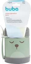 Pote Térmico com Talher Gumy Buba - 12470 (Verde)