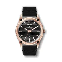 Relógio Analógico Masculino Daniel Klein Premium DK.1.12381-4 - Rosa Ouro e Preto