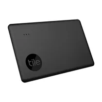 Rastreador Tile Slim - Bluetooth - 76M - À Prova D'Água - Preto