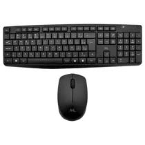Teclado + Mouse Mtek KM5239 Wireless / Portugues - Preto