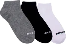 Meias Skechers S111102-107 - Masculina (3 Pares)