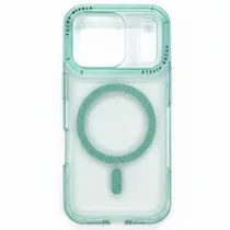Capa Cisen Magnetico para iPhone 17 Pro - Mint Transparent