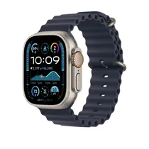 Relogio Apple Ultra 2 49MM MX4D3 Black/Ocean Navy