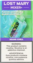 Vape Descartável Lost Mary Mixer+ Miami Chill 30000 Puffs