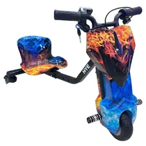 Triciclo Eletrico Hye TR01 / Bluetooth / Speaker / LED / 6.5" - Ice Fire