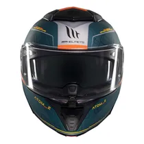 Casco Unisex MT Helmets Atom 2 SV Destiny C6 Matt  Casco Unise...