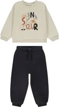 Conjunto Infantil Orchestra HLAN0U-GRF Masculino (2 Peças)
