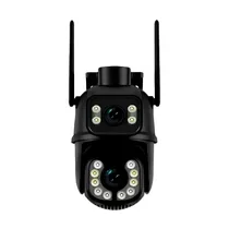 Câmera de Segurança Smart Xo CR04 4MP Lente Dupla - Preta
