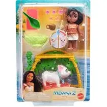 Mattel Muñeca Moana 2 Set de Juego Hermana Con Accesorios Undefined +3YEARS Multicolor