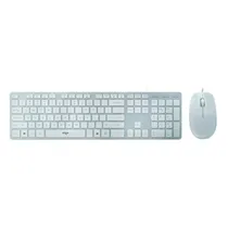 Kit Mouse e Teclado Aigo V500 – Prata