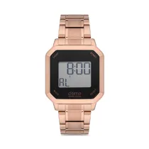 Relógio Digital Masculino Daniel Klein D:Time DK.1.12636-2 - Rosa Ouro