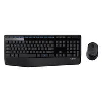 Tec/Mouse Logitech MK345 Espanhol Preto Wireless 920-006481