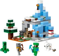 Lego Minecraft The Frozen Peaks - 21243 (304 Peças)