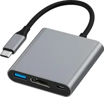 Hub USB-C 3.1 Satellite A-HUBC56 3 Em 1