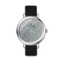 Relógio Analógico Feminino Daniel Klein Premium DK.1.12512-1 - Prata e Preto
