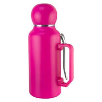 Garrafa Térmica Vacuum Insulated Bottle IH1300 - 1.3L - com Cuia e Bomba - Rosa