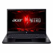 Notebook Acer Nitro V 15 ANV15-51-75VW, Intel Core i7-13620H 2.40GHZ, 16GB Ram, 512GB SSD, Tela 15.6" Full HD Ips 144HZ, Geforce RTX2050 4GB, Obsidian Preto, Windows 11 Home, Inglês
