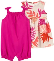 Vestido e Macacão Carter's 1Q504610 Feminino (2 Unidades)