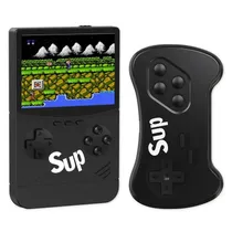 Console Portátil Game Box Sup II 500 Jogos Controle Sem Fio - Preto