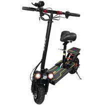 Patinete Eletrico Keen S10 com Assento / 500W / 40KM/ H / 10" - Preto