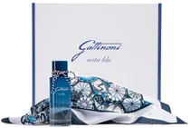 Kit Perfume Gattinoni Armonia Nota Blue Roma 1946 Edp 75ML + Lenço - Feminino
