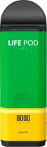 Vape Descartável Life Pod - Lemon Mint - 8000 Puffs