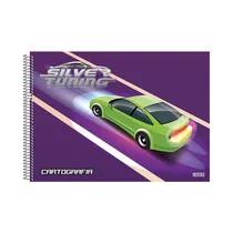 Cuaderno de Dibujo SD Silver Tuning 103432 80 Hojas Surtido 1 Pieza